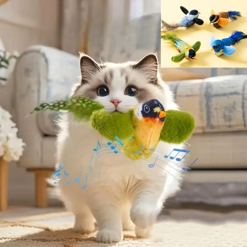 Indoor Interactive Birds Toy f - Catnip Toys recension och pris