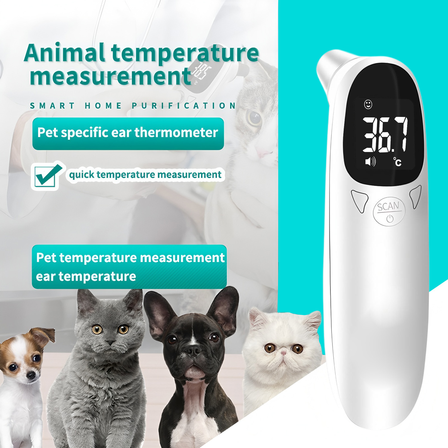 Pet Ear Digital Thermometer No - Pet Supplies Nz recension och pris