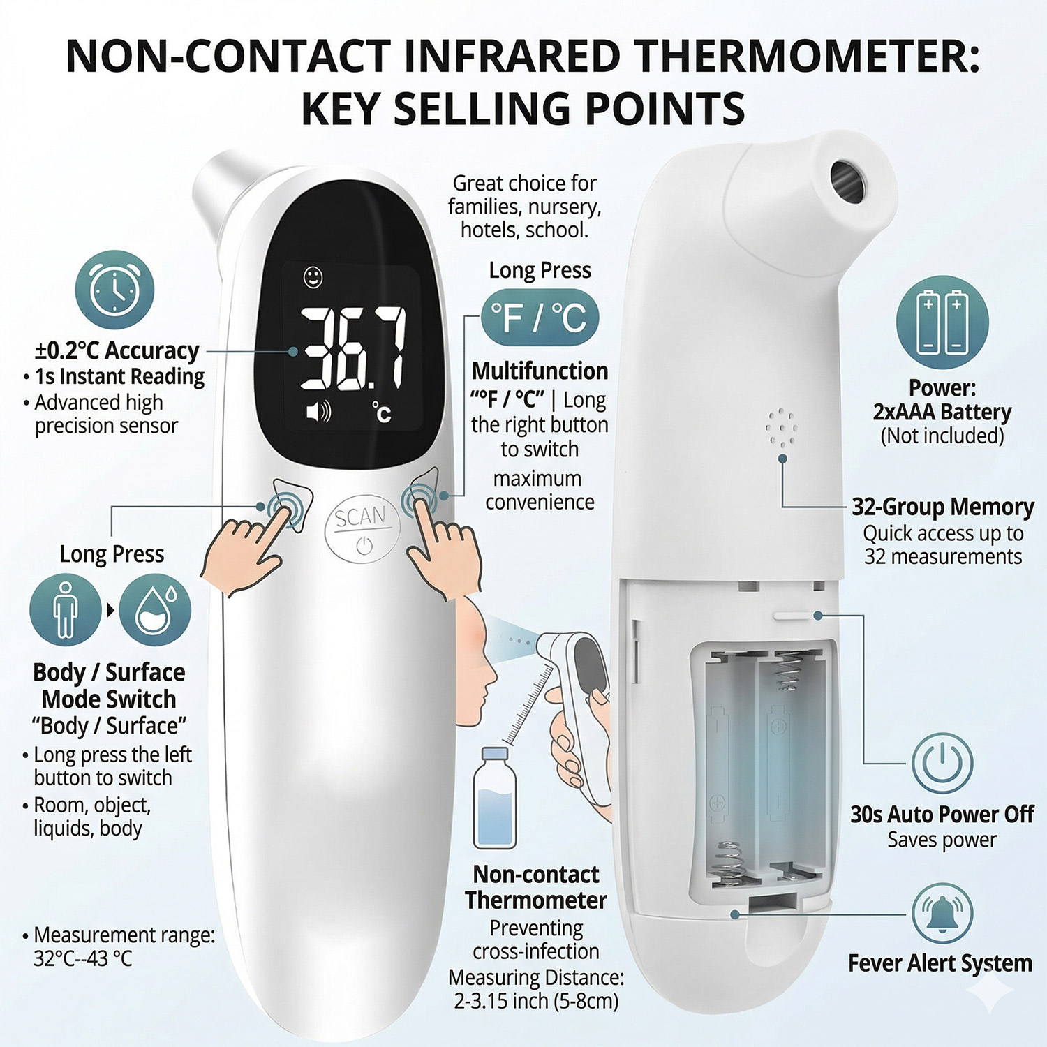 Pet Ear Digital Thermometer No - Pet Supplies Nz recension och pris