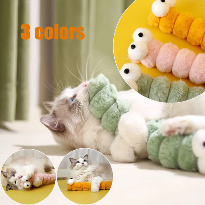 Caterpillar Catnip Plush Cat P - Catnip Toys recension och pris
