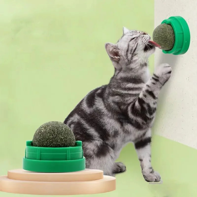 Mint Ball Cat Teeth Cleaning T - Catnip Toys recension och pris