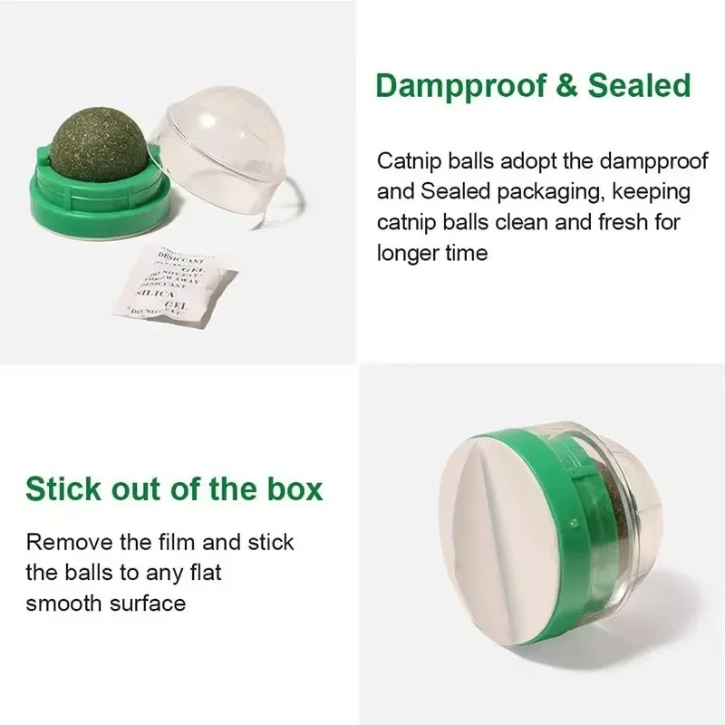 Mint Ball Cat Teeth Cleaning T - Catnip Toys recension och pris