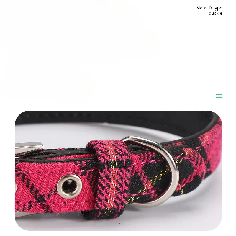 Pet Collar Scottish Plaid Dog  - Pet Supplies Nz recension och pris