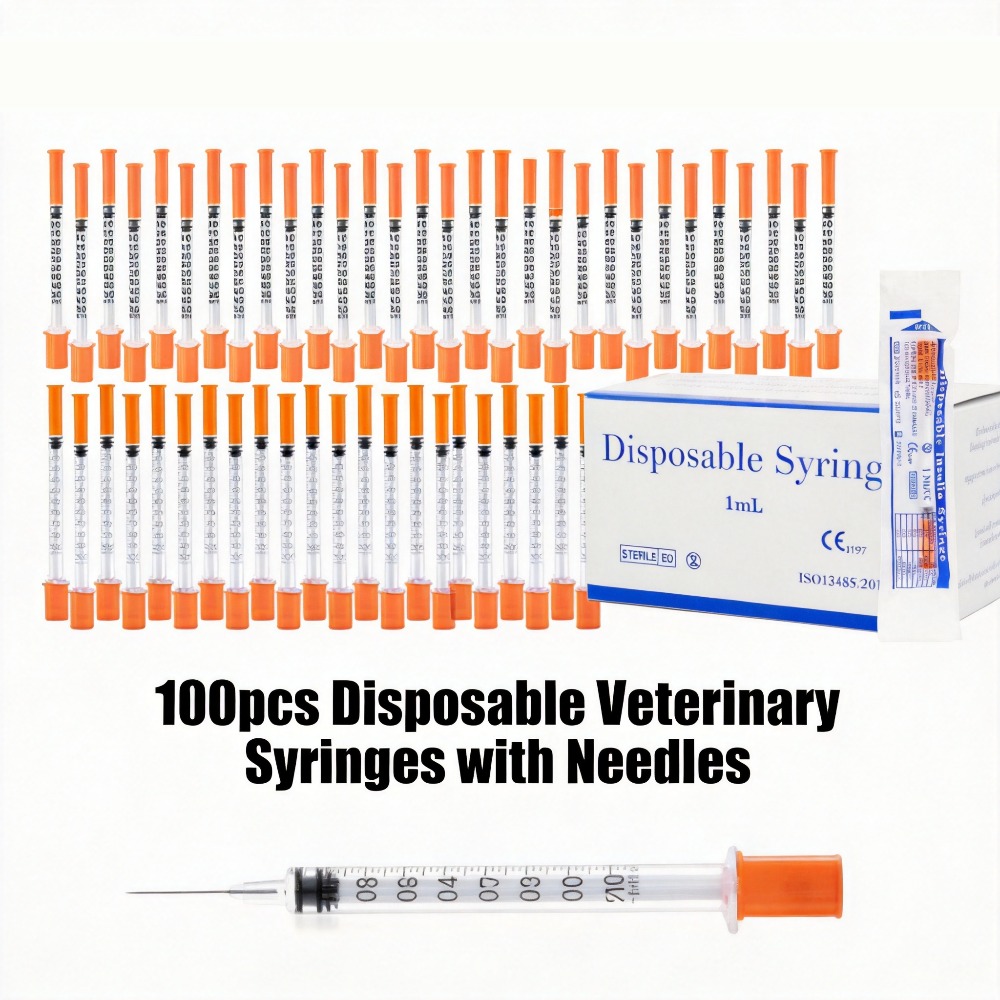 100pcs Disposable Syringe1ml 0 - Pet Supplies Nz recension och pris