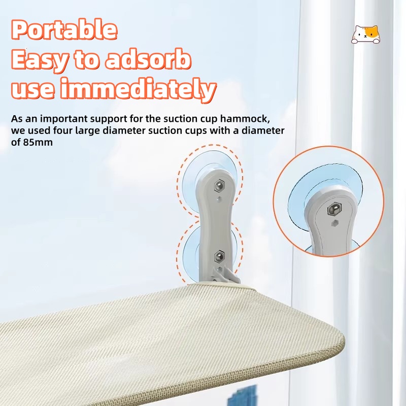 Double Suction Cup Cat Window  - Cat Window Perch recension och pris