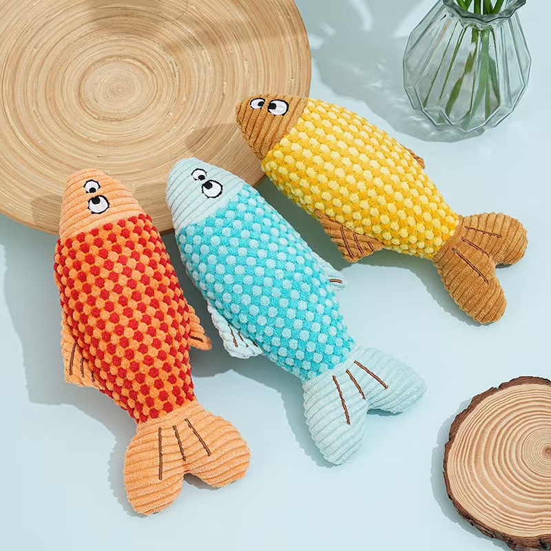 Plush Catnip Fish Toy Interact - Catnip Toys recension och pris