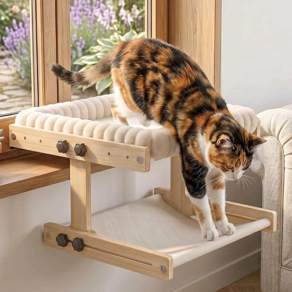 Easy To Assemble Adjustable Ca - Cat Window Perch recension och pris