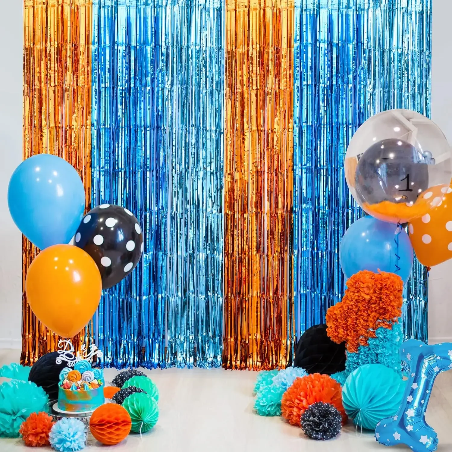 Orange Blue Dog Foil Fringe Cu - Pet Supplies Nz recension och pris