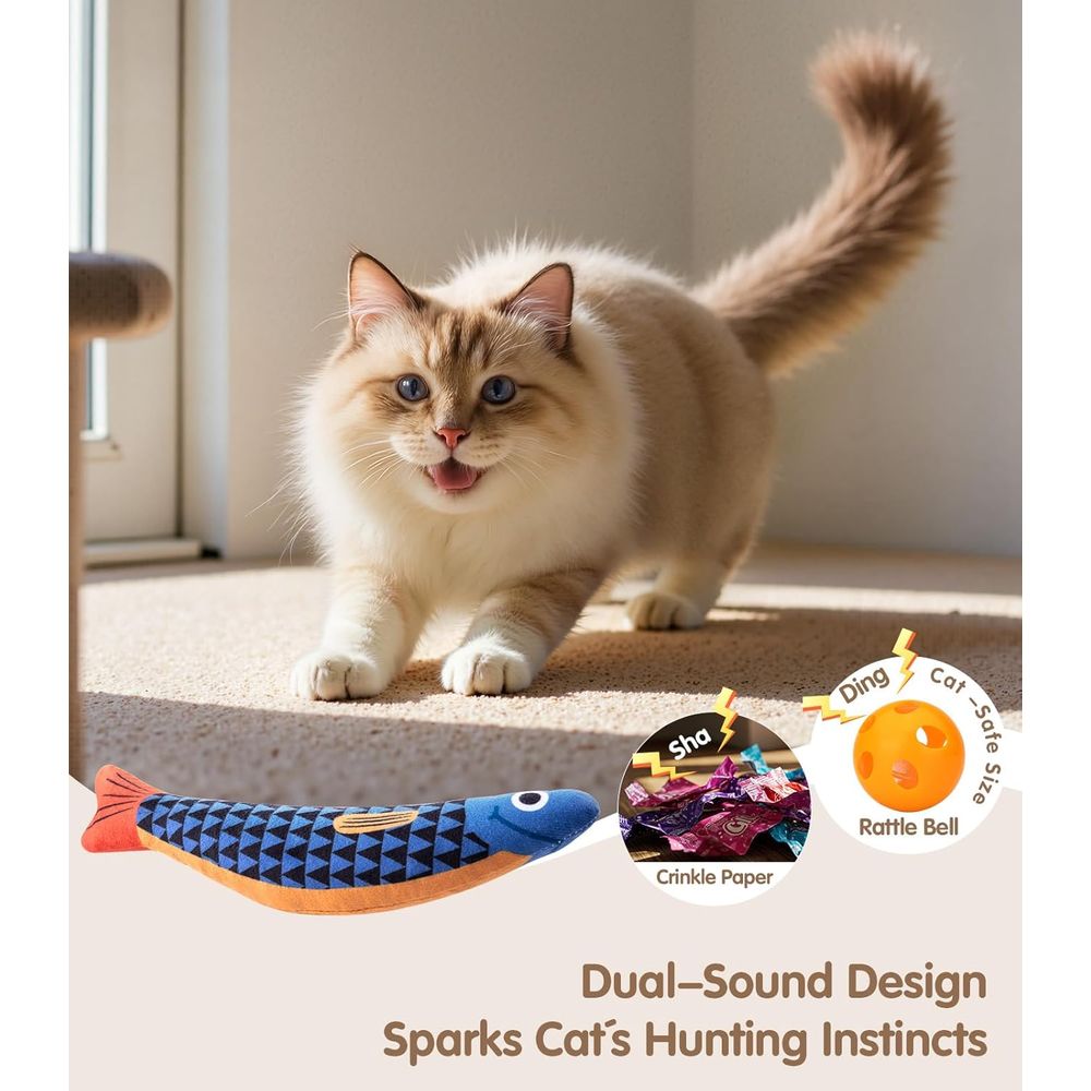Cat Toys with 5000mg A+ Natura - Catnip Toys recension och pris
