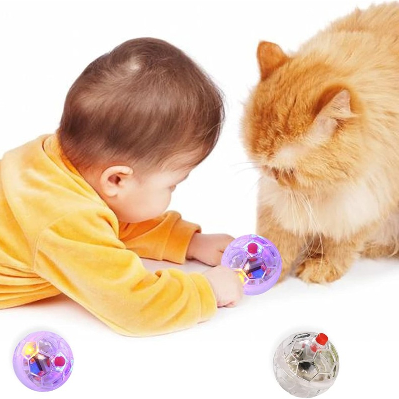 Cat Transparent Glowing Ball T - Catnip Toys recension och pris