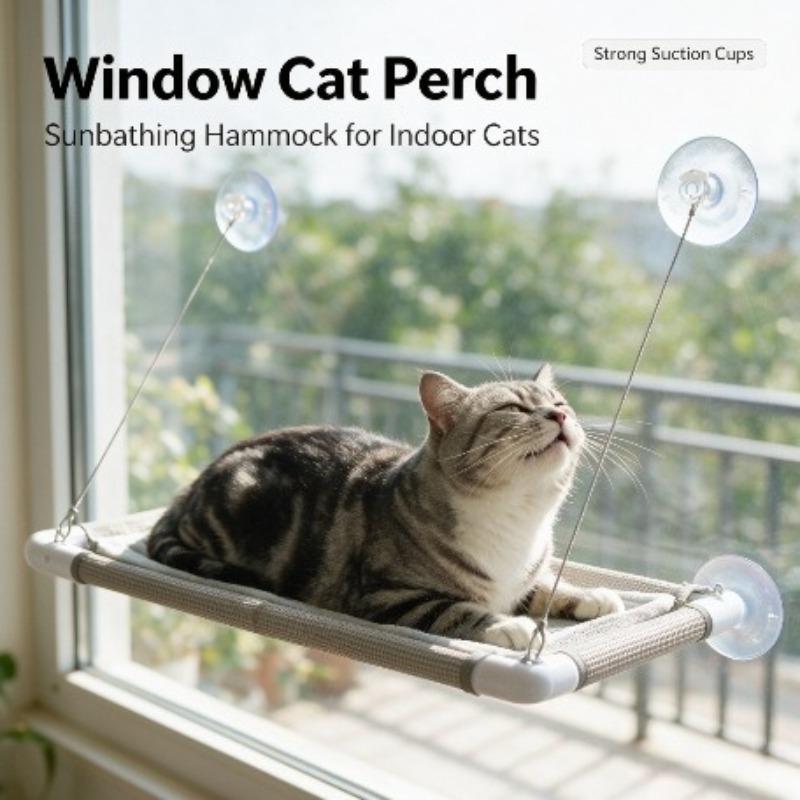 Strong Suction Cat Window Hamm - Cat Window Perch recension och pris