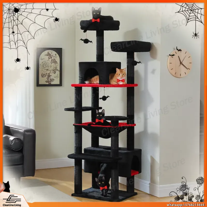 Large Cat Tree Tower for Indoo - Cat Scratching Post recension och pris